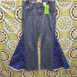 2095 Jeaniemade Size 12 Levi's Strauss Bell-Botto… - image 1